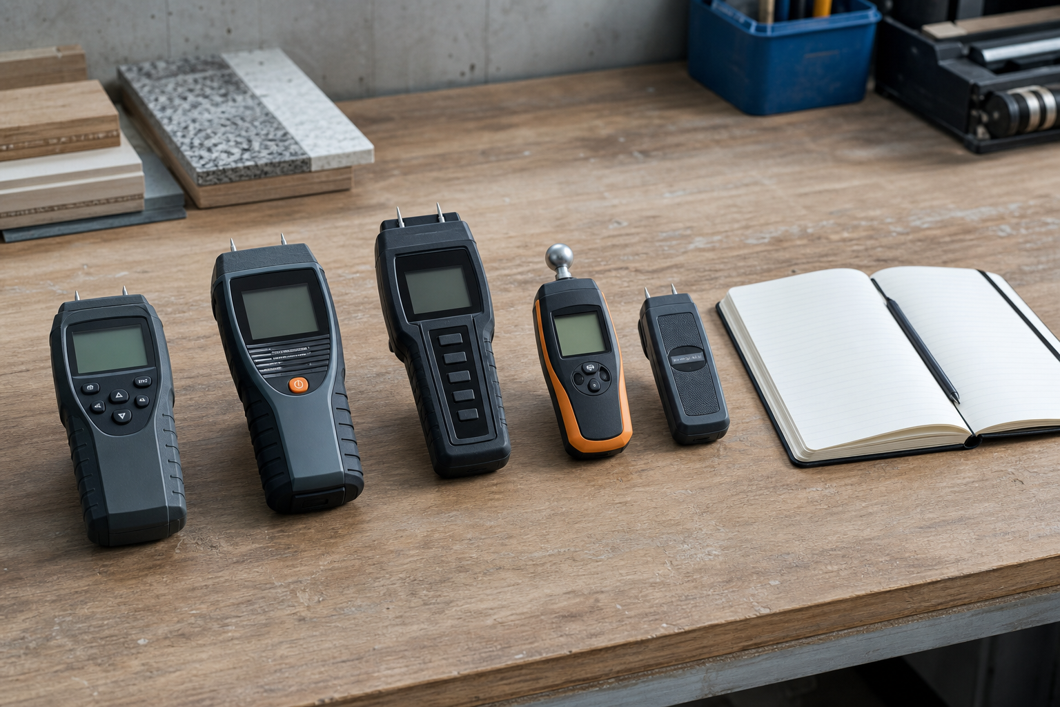 Sfeerbeeld: Professionele vochtmeter